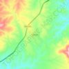 Tuliman topographic map, elevation, terrain