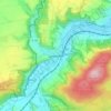 Lamerden topographic map, elevation, terrain