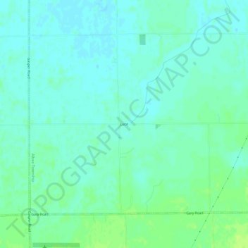 Luce topographic map, elevation, terrain