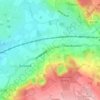 Farleigh topographic map, elevation, terrain