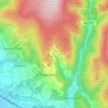 Kattersreuth topographic map, elevation, terrain
