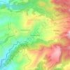 Canton Suisse topographic map, elevation, terrain