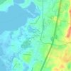 North Falmouth topographic map, elevation, terrain