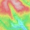 Amelith topographic map, elevation, terrain