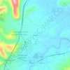 Pirastreri topographic map, elevation, terrain