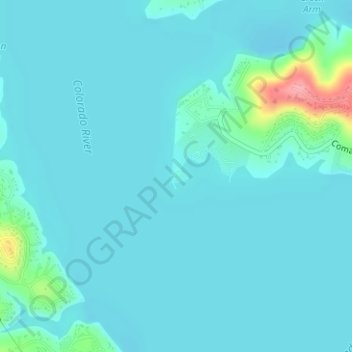 Windy Point topographic map, elevation, terrain