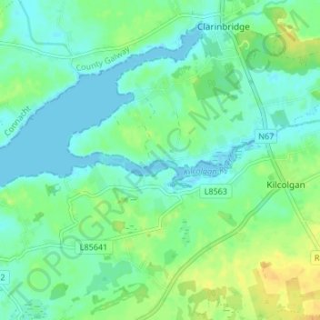 Weir Village topographic map, elevation, terrain
