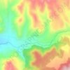 Hırkatepe topographic map, elevation, terrain