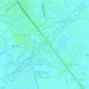 Kertak Hanyar I topographic map, elevation, terrain