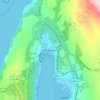Garelochhead topographic map, elevation, terrain