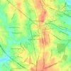 Caldwell Village topographic map, elevation, terrain