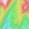 Planfay-le-Haut topographic map, elevation, terrain