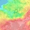 Kerverder topographic map, elevation, terrain