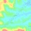 Soumbalako topographic map, elevation, terrain