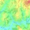 La Lande topographic map, elevation, terrain