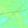 Boraigram topographic map, elevation, terrain