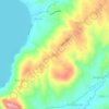 Boot topographic map, elevation, terrain