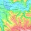 Striefen topographic map, elevation, terrain