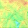 Béléan topographic map, elevation, terrain