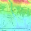 Binsted topographic map, elevation, terrain