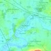 Pershore topographic map, elevation, terrain