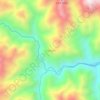 Dewata topographic map, elevation, terrain
