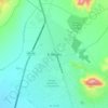 El Milagro topographic map, elevation, terrain
