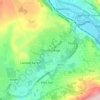 Church Village topographic map, elevation, terrain