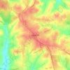 Woodruff topographic map, elevation, terrain