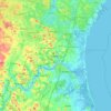 Amesbury topographic map, elevation, terrain