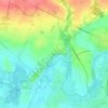 La Tiffardière topographic map, elevation, terrain