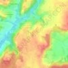 La Poterie topographic map, elevation, terrain