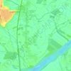 Rotto topographic map, elevation, terrain
