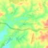 Isabella topographic map, elevation, terrain