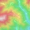 Pırnallı topographic map, elevation, terrain