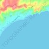 Kastri topographic map, elevation, terrain