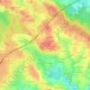 La Bergerie topographic map, elevation, terrain