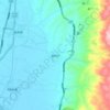 Jinji topographic map, elevation, terrain