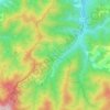 Scarzana topographic map, elevation, terrain