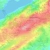 Keravel topographic map, elevation, terrain