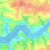 Vieille Roche topographic map, elevation, terrain