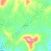 Bills Creek topographic map, elevation, terrain