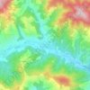 San Martino in Freddana topographic map, elevation, terrain