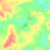 Nara topographic map, elevation, terrain