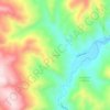 Tozhar topographic map, elevation, terrain