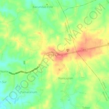 Lareg Lareg topographic map, elevation, terrain
