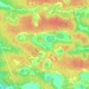 Дярла topographic map, elevation, terrain