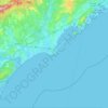 Île des Pêcheurs topographic map, elevation, terrain