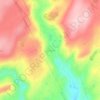 Saw Creek topographic map, elevation, terrain