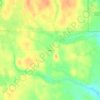 Ladoga topographic map, elevation, terrain